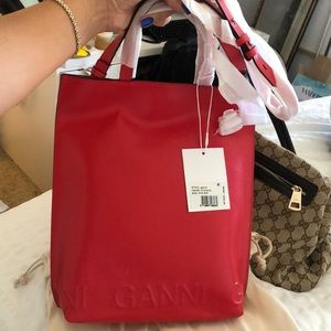 COPY - Red Ganni bag